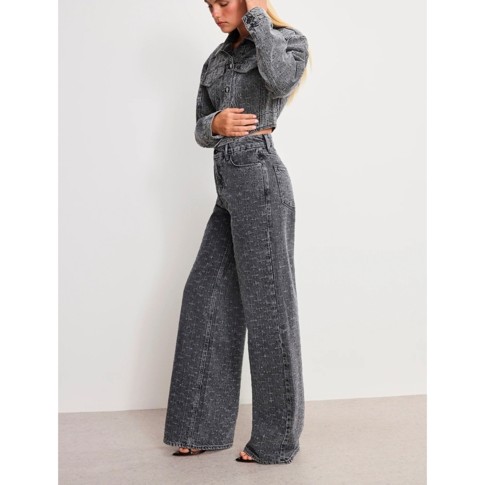 DOLLY JOLEANS CRYSTAL RELAXED JEANS - Picture 4 of 6